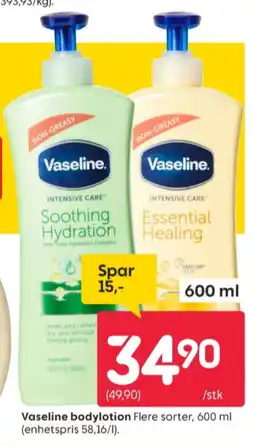 Rusta Vaseline bodylotion tilbud
