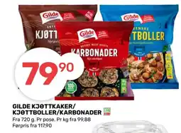 Coop Marked Gilde karbonader tilbud