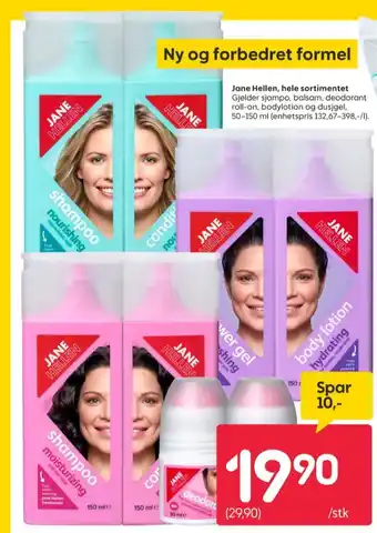 Rusta Jane hellen shampoo tilbud