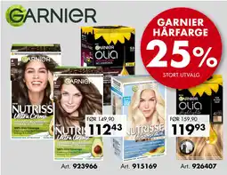 Sparkjøp GARNIER HÅRFARGE tilbud