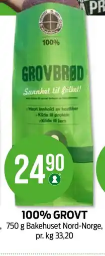 Kiwi Ukjent grovbrød tilbud