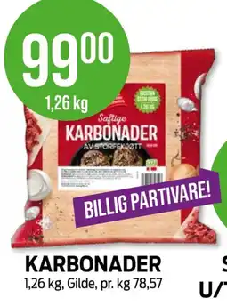 Kiwi Gilde karbonader tilbud