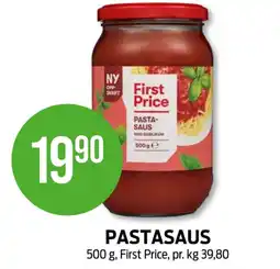 Kiwi First price pastasaus tilbud
