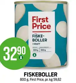 Kiwi First price fiskeboller tilbud
