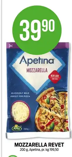 Kiwi Apetina revet ost mozzarella tilbud