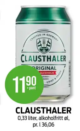 Kiwi Clausthaler øl tilbud