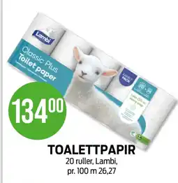 Kiwi Family toalettpapir tilbud