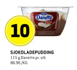 Bunnpris SJOKOLADEPUDDING tilbud
