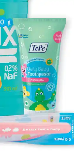 Vitusapotek TePe Daily Baby tannkrem, 50 ml tilbud