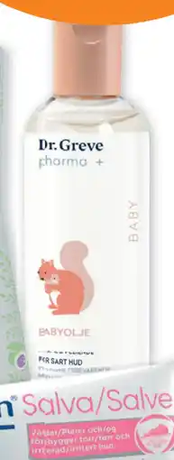 Vitusapotek Dr. Greve Pharma beroligende babyolje, 200 ml tilbud