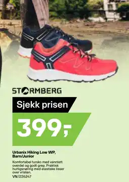 XXL Sport Urbanix Hiking Low WP, Barn/Junior tilbud