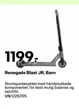 XXL Sport Renegade Blast JR, Barn tilbud