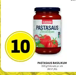 Bunnpris PASTASAUS BASILIKUM tilbud