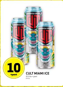 Bunnpris CULT MIAMI ICE tilbud