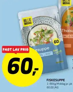 Bunnpris FISKESUPPE tilbud
