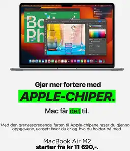 POWER MacBook Air M2 tilbud