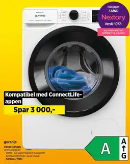 POWER VASKEMASKIN W2NE18P4ADS tilbud