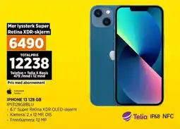 POWER IPHONE 13 128 GB IP13128GBBLU tilbud