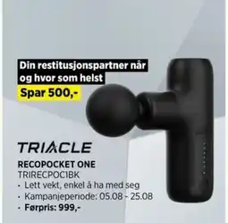 POWER RECOPOCKET ONE TRIRECPOCIBK tilbud