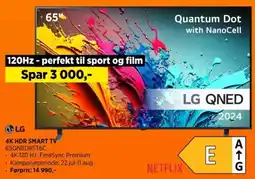 POWER 4K HDR SMART TV 65QNED85T6C tilbud