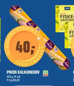 Coop Obs PRIOR KALKUNKORV tilbud