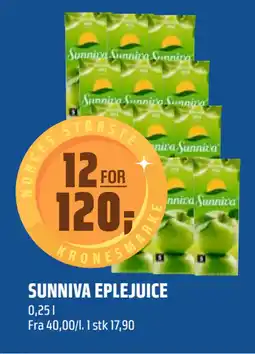 Coop Obs SUNNIVA EPLEJUICE tilbud