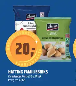 Coop Obs HATTING FAMILIEBRIKS tilbud