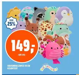 Coop Obs SQUISHMALLOWS 19 CM ASSORTERT tilbud