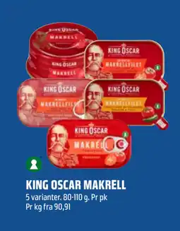 Coop Obs KING OSCAR MAKRELL tilbud