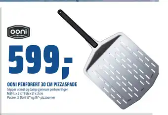 Coop Obs OONI PERFORERT 30 CM PIZZASPADE tilbud