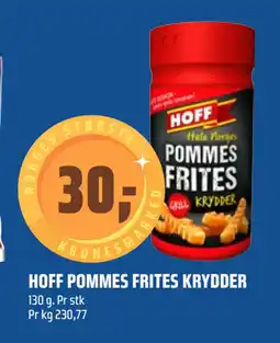 Coop Obs HOFF POMMES FRITES KRYDDER tilbud