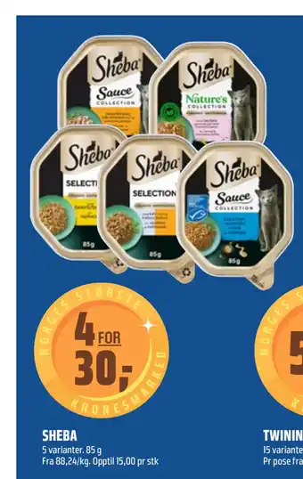 Coop Obs SHEBA tilbud