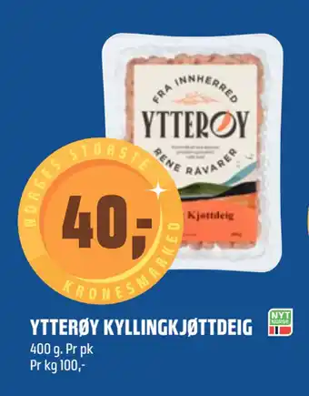 Coop Obs YTTERØY KYLLINGKJØTTDEIG tilbud