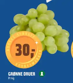 Coop Obs GRØNNE DRUER tilbud