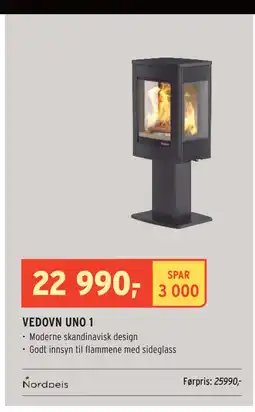 Montér VEDOVN UNO 1 tilbud