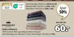 JYSK NORA HÅNDKLE tilbud