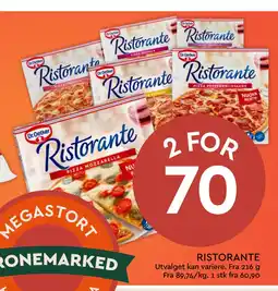 Coop Mega RISTORANTE tilbud
