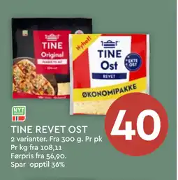 Coop Mega TINE REVET OST tilbud