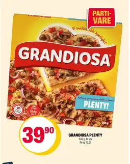 Coop Extra GRANDIOSA PLENTY tilbud