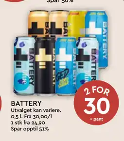 Coop Mega BATTERY tilbud