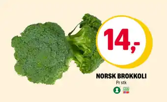 Coop Extra NORSK BROKKOLI tilbud