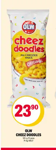 Coop Extra OLW CHEEZ DOODLES tilbud