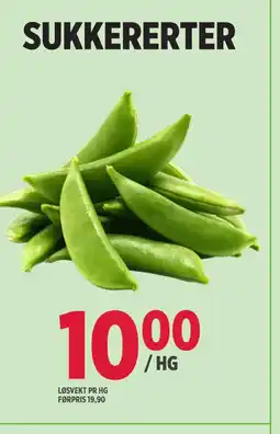 Jacobs SUKKERERTER tilbud