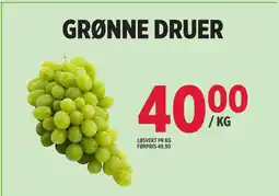 Jacobs GRØNNE DRUER tilbud
