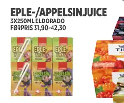 Jacobs EPLE-/APPELSINJUICE tilbud