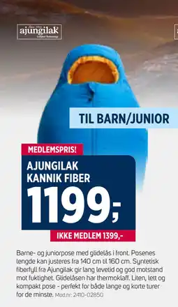 Sport 1 AJUNGILAK KANNIK FIBER tilbud
