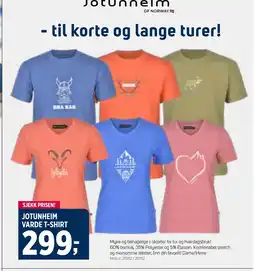 Sport 1 JOTUNHEIM VARDE T-SHIRT tilbud