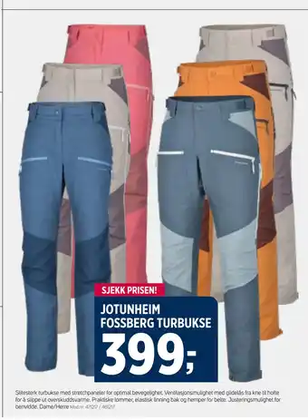 Sport 1 JOTUNHEIM FOSSBERG TURBUKSE tilbud