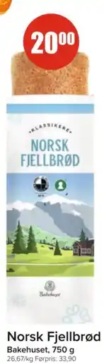 Spar Norsk Fjellbrød tilbud
