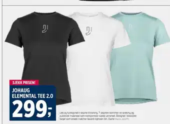 Sport 1 JOHAUG ELEMENTAL TEE 2.0 tilbud